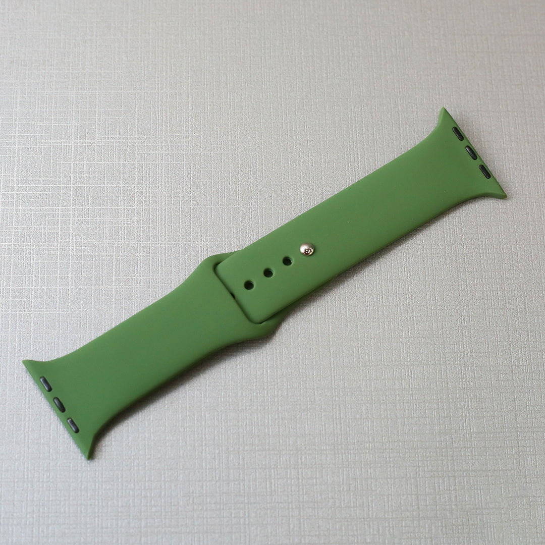Silicone  Sport smart Watch Straps (Green)
